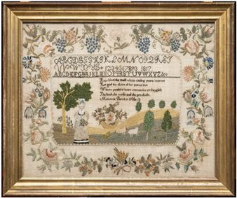 Painted with Silk: The Art of Early American Embroidery - The Detroit Institute of Arts