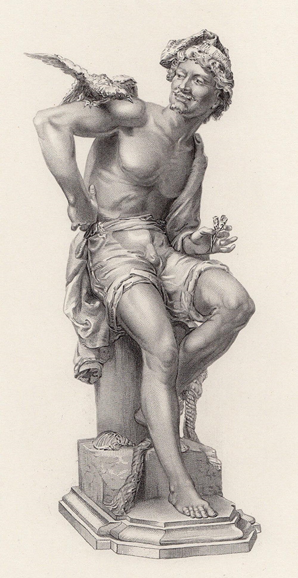 Charles Brunin | Charles Eugene Brunin The Fisherman & the Parakeet ...