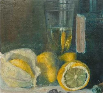 Oil on canvas laid on board Picture