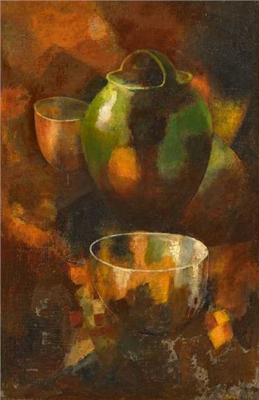 La cruche verte by Gustave Buchet, 1954