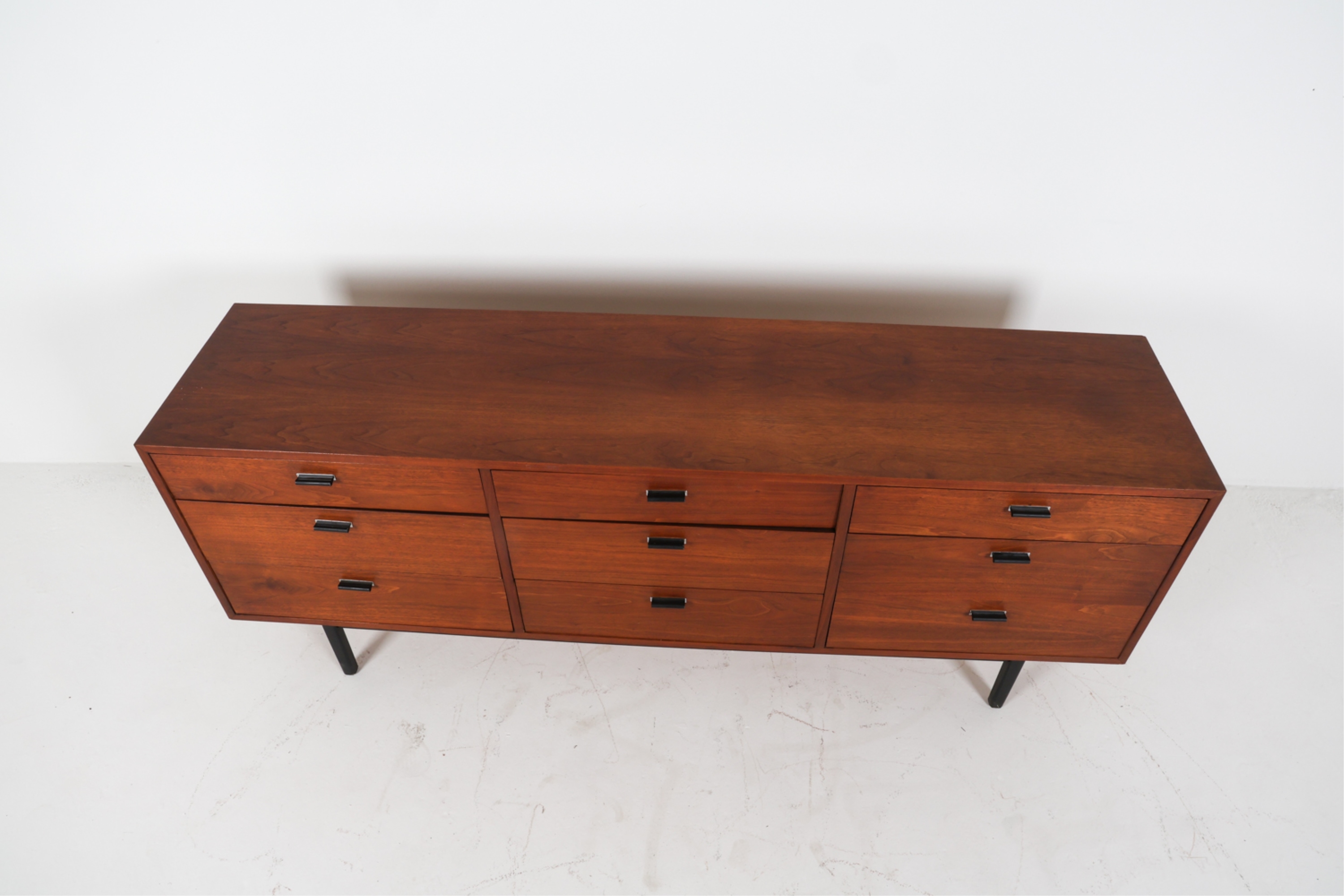 Artwork by Jack Cartwright, JACK CARTWRIGHT MID-CENTURY TEAK SIDEBOARD, Made of Painted wood