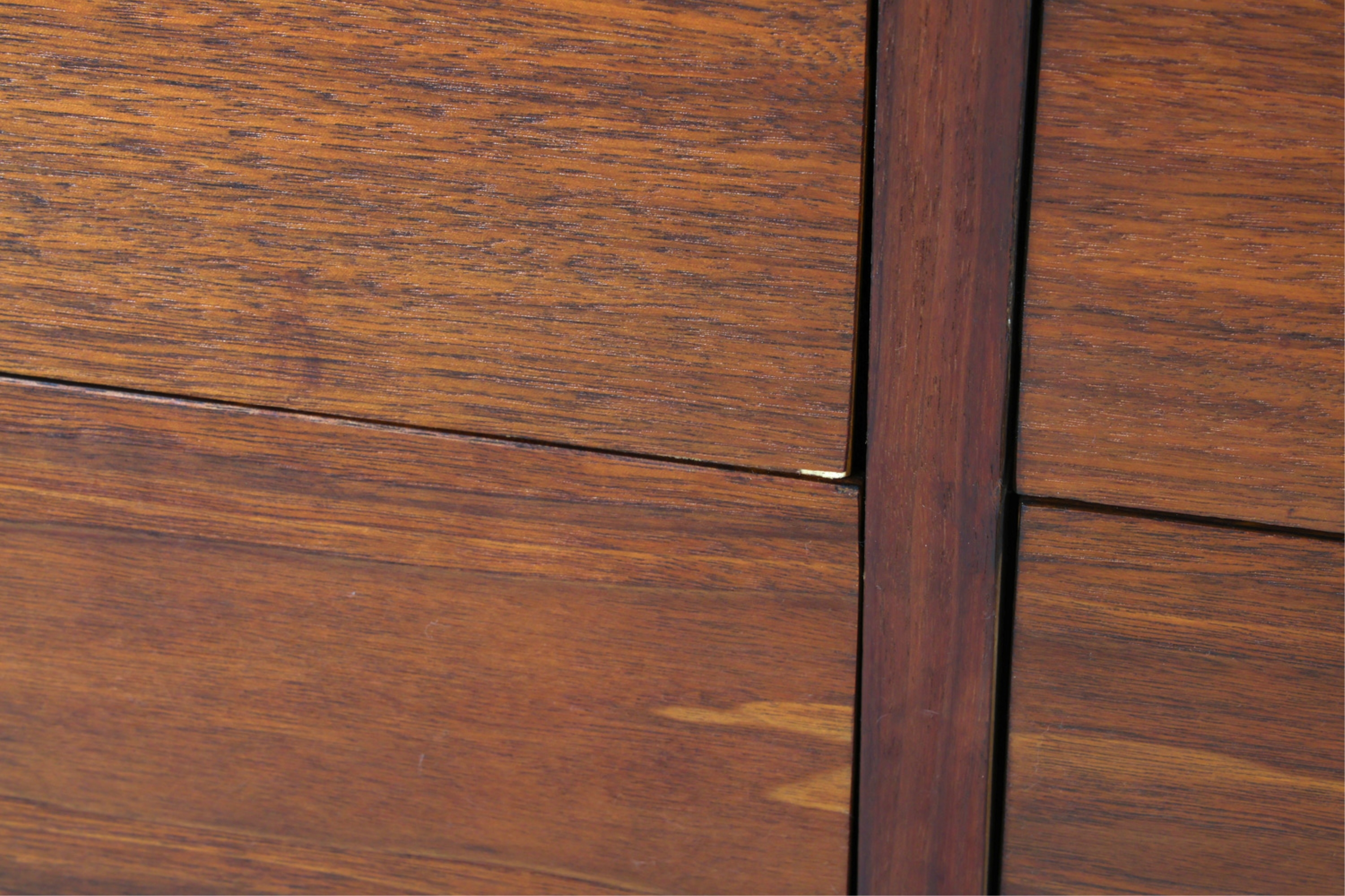 Artwork by Jack Cartwright, JACK CARTWRIGHT MID-CENTURY TEAK SIDEBOARD, Made of Painted wood