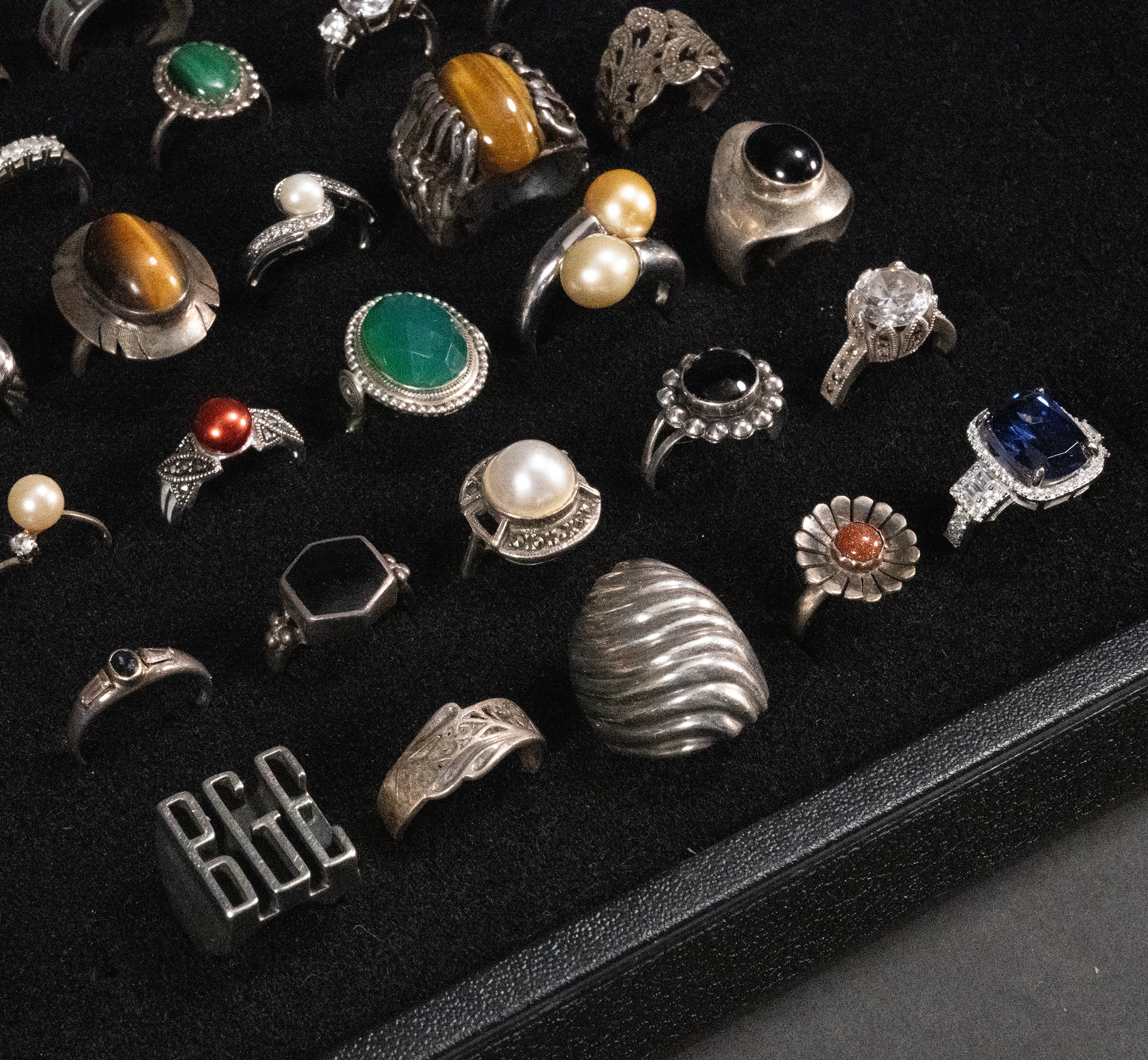 Semi Precious | Large Sterling Silver Rings Collection | MutualArt