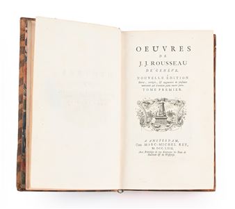 Oeuvres de J.J. Rousseau - J. Rousseau