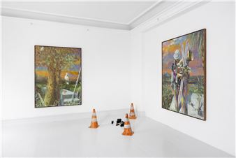 Fritz Bornstück: You Are Here (X) - Galerie Mikael Andersen