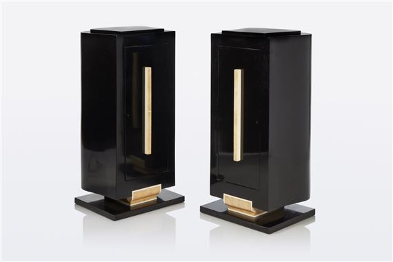 Pair of Cabinets by Maison Dominique, circa 1935-1940