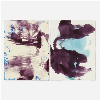 Untitled (diptych) - George Negroponte