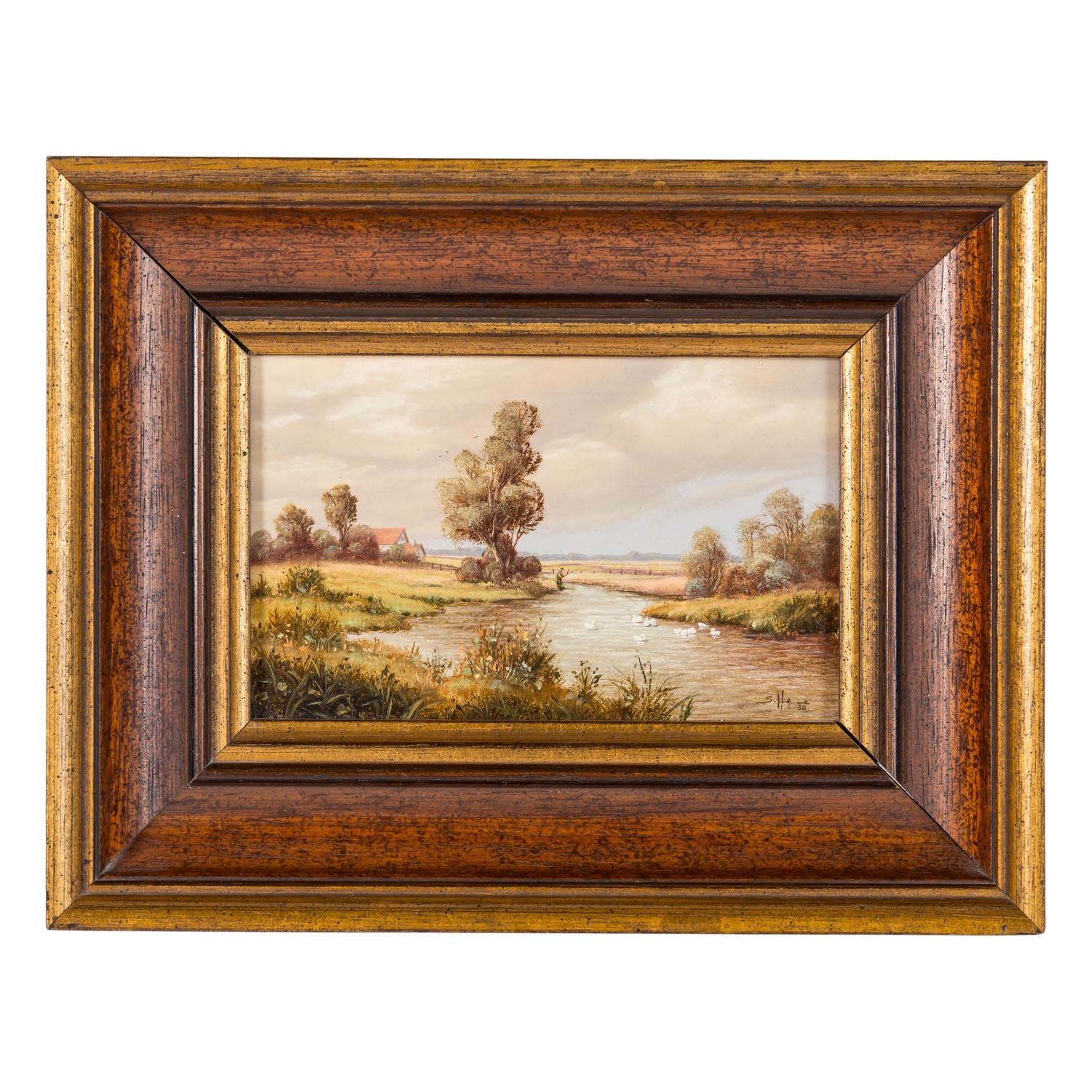 Artwork by Siegfried Hafeneder, Fronleichnamsprozession, Made of oil paintings