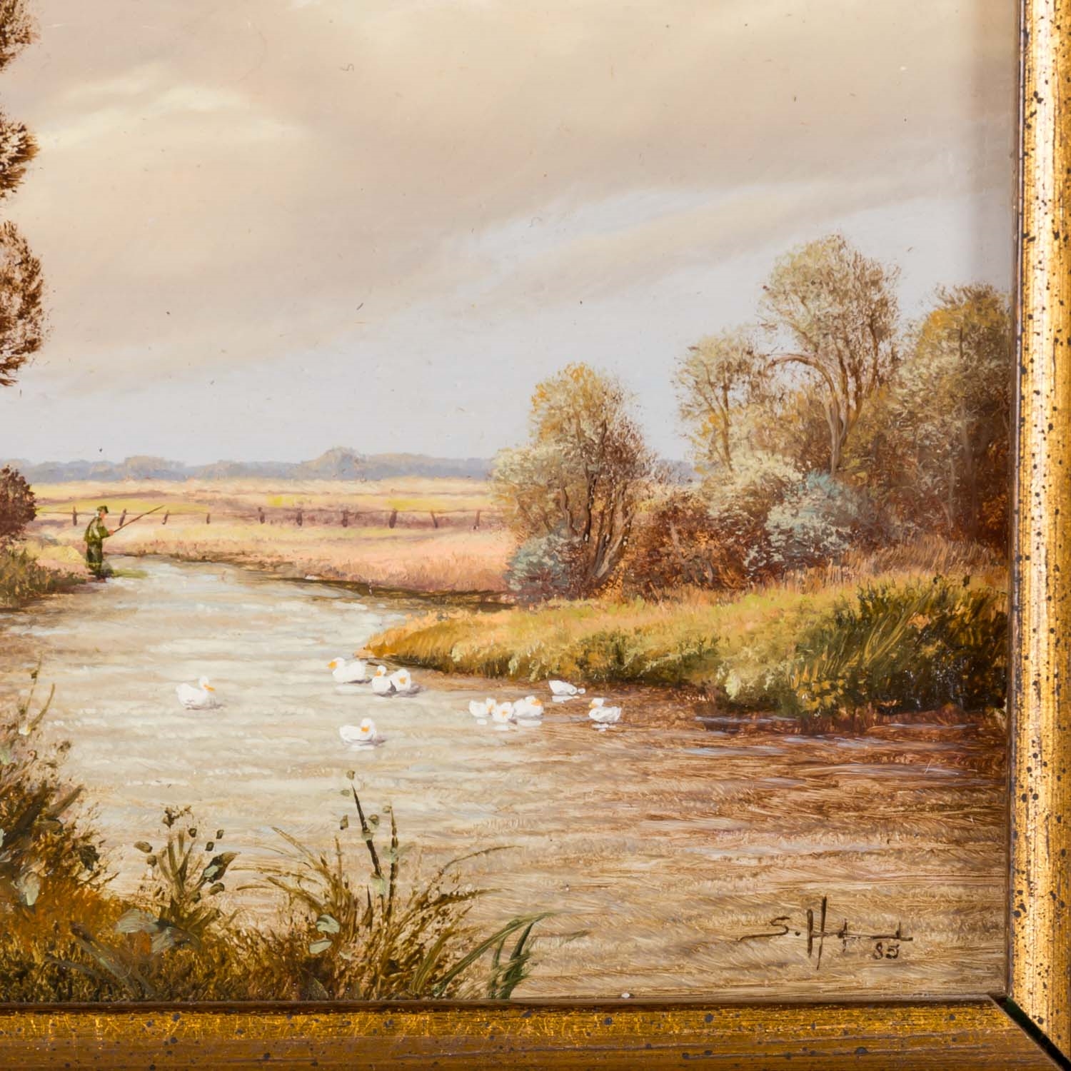 Artwork by Siegfried Hafeneder, Fronleichnamsprozession, Made of oil paintings