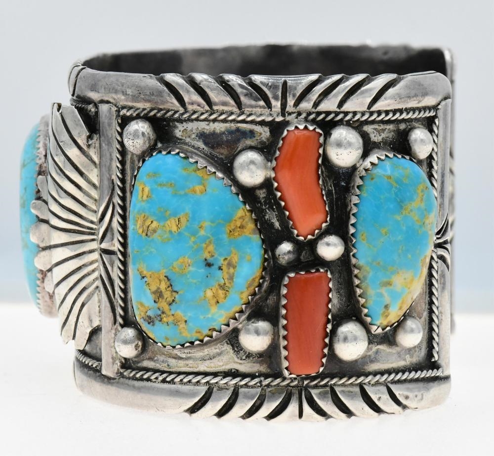 Unknown | Two Sterling Silver Navajo Bangles | MutualArt