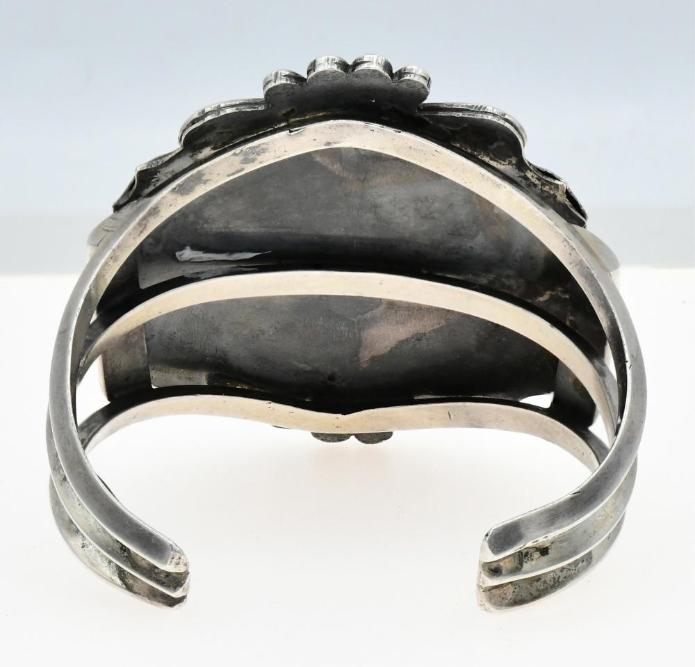 Unknown | Two Sterling Silver Navajo Bangles | MutualArt