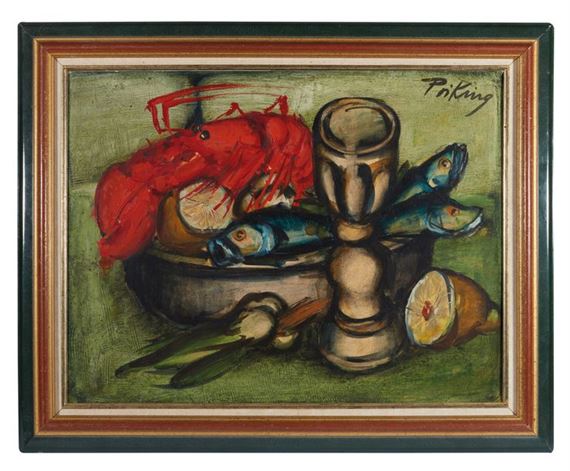 Franz Priking | Nature morte au homard | MutualArt