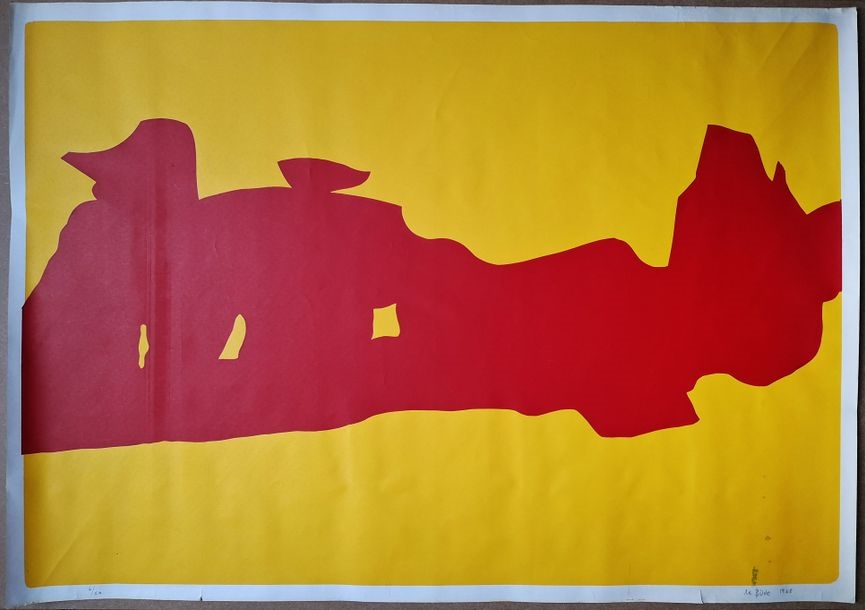 Artwork by Max Bilde, Max BILDE (1919 - 2011) - Lot 8, Made of Color silkscreen on paper