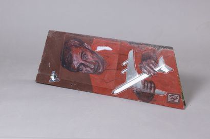 Yolanda H. GAVARRY
Yolanda H. GAVARRY
Remember your dreams
Collage and mixed media (fragment of aircraft sheet metal)
88 x 31 x 6 cm - Yolanda H. Gavarry