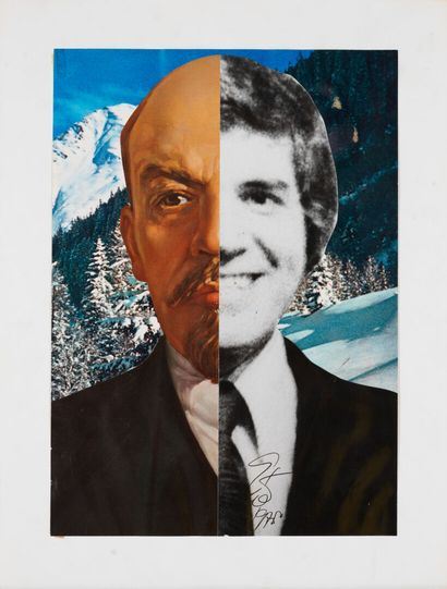 ERRO (b. 1932)
Untitled, 1978
Collage on paper
Signed and dated lower center
37.5 x 26.5 cm