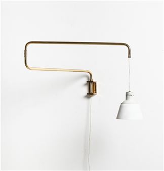 Articulated wall lamp for Kandem, Germany - Heinrich-Siegfried Bormann