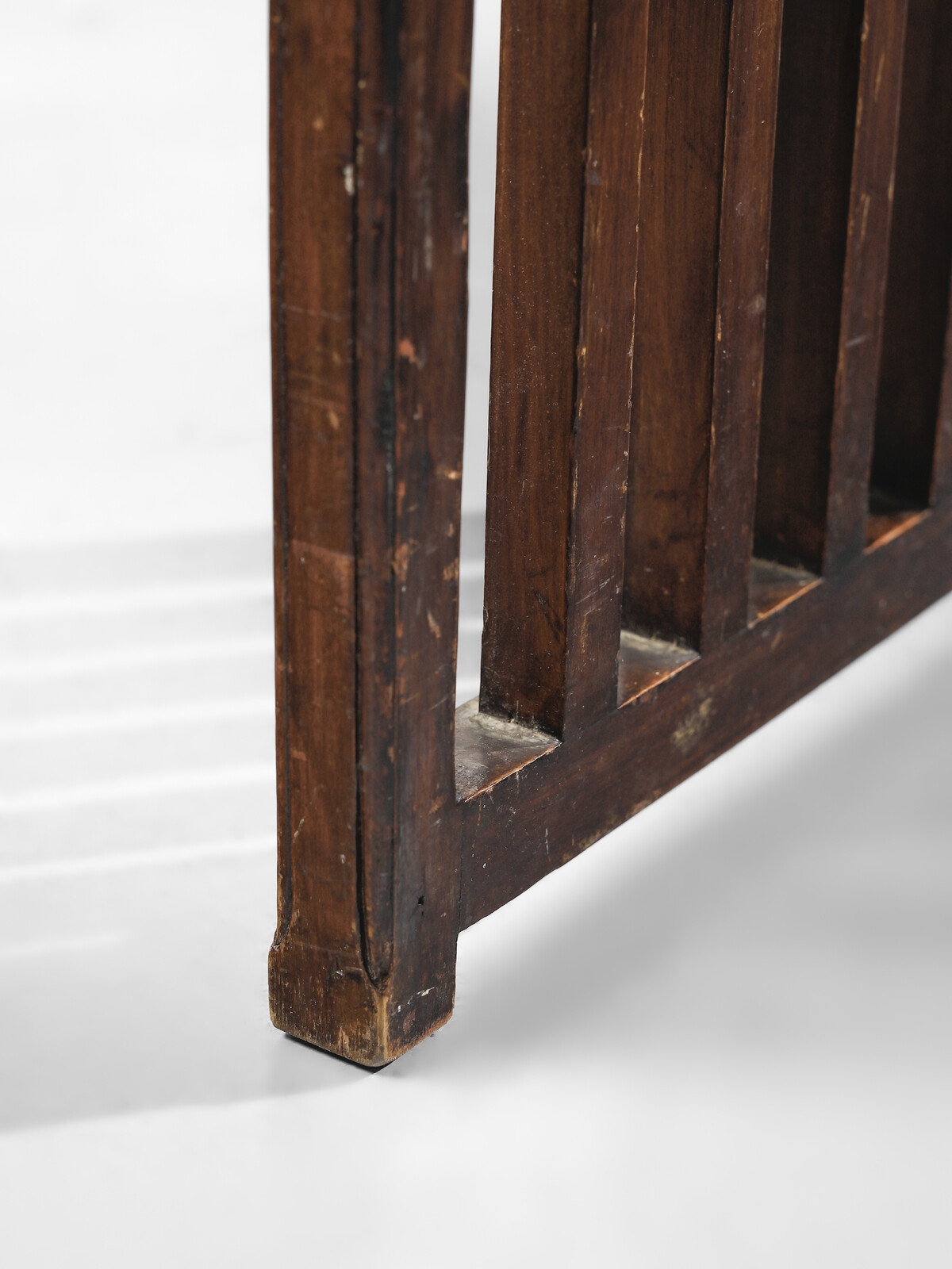 Artwork by Vittorio Grassi, Pair of benches, Made of Technique : Walnut