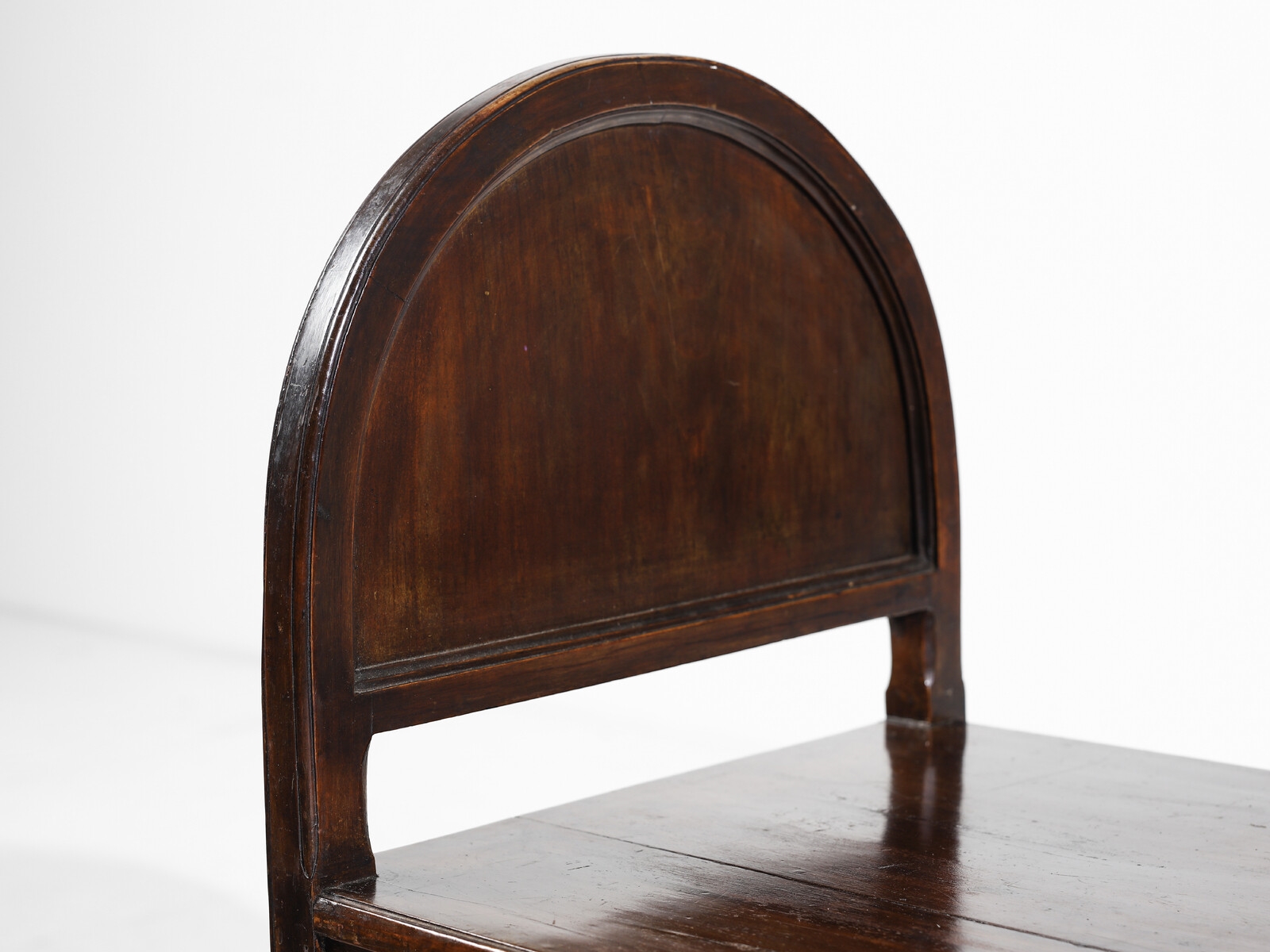 Artwork by Vittorio Grassi, Pair of benches, Made of Technique : Walnut