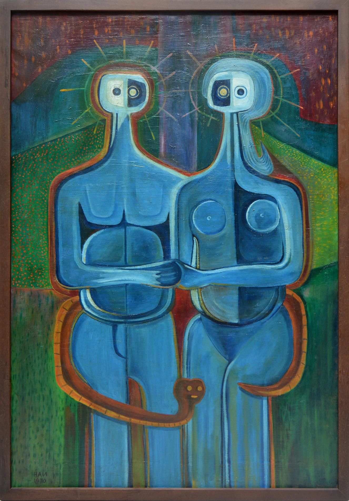 Handrio | Adam & Hawa (1970) | MutualArt