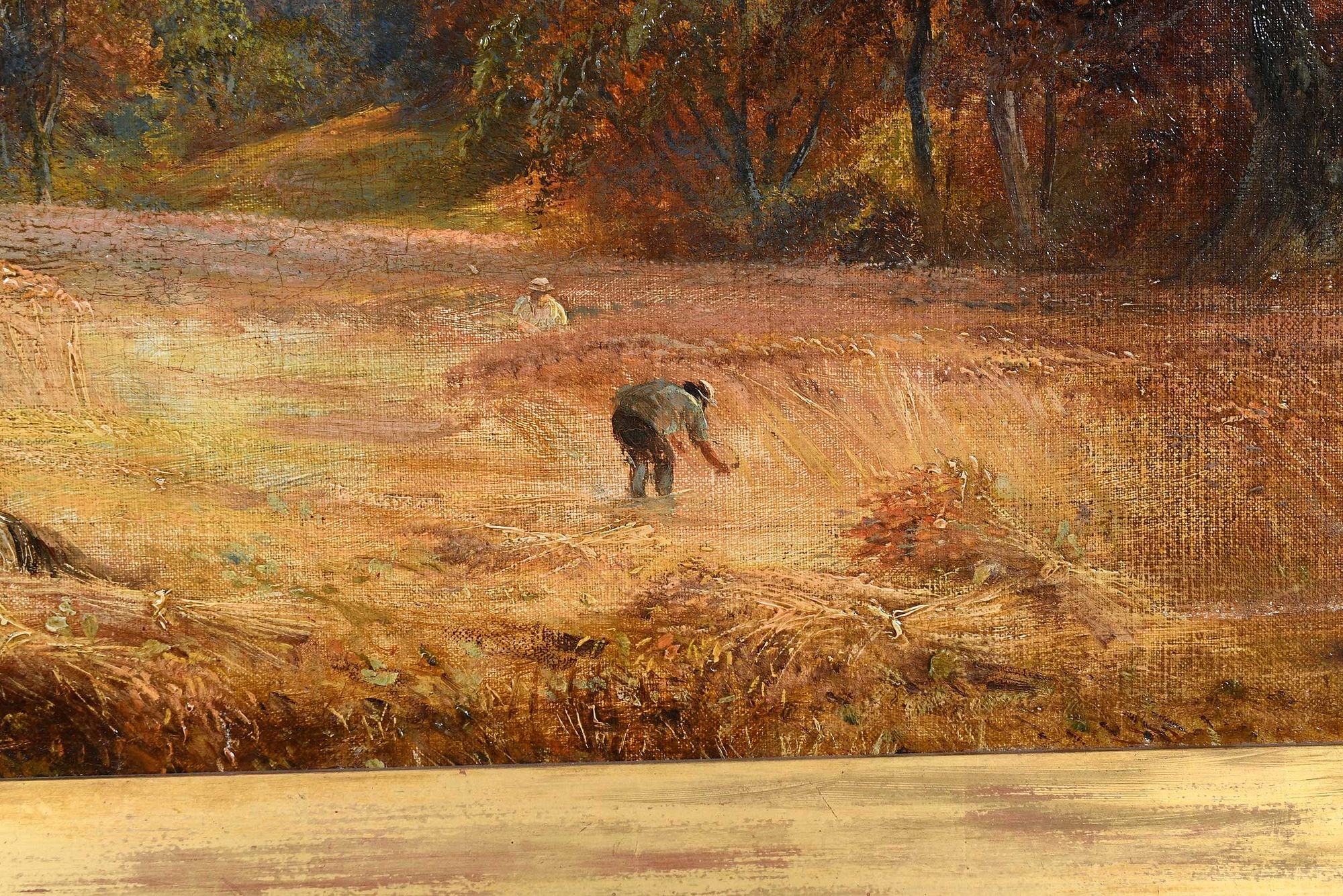 George Turner | Gathering the Golden Grain | MutualArt