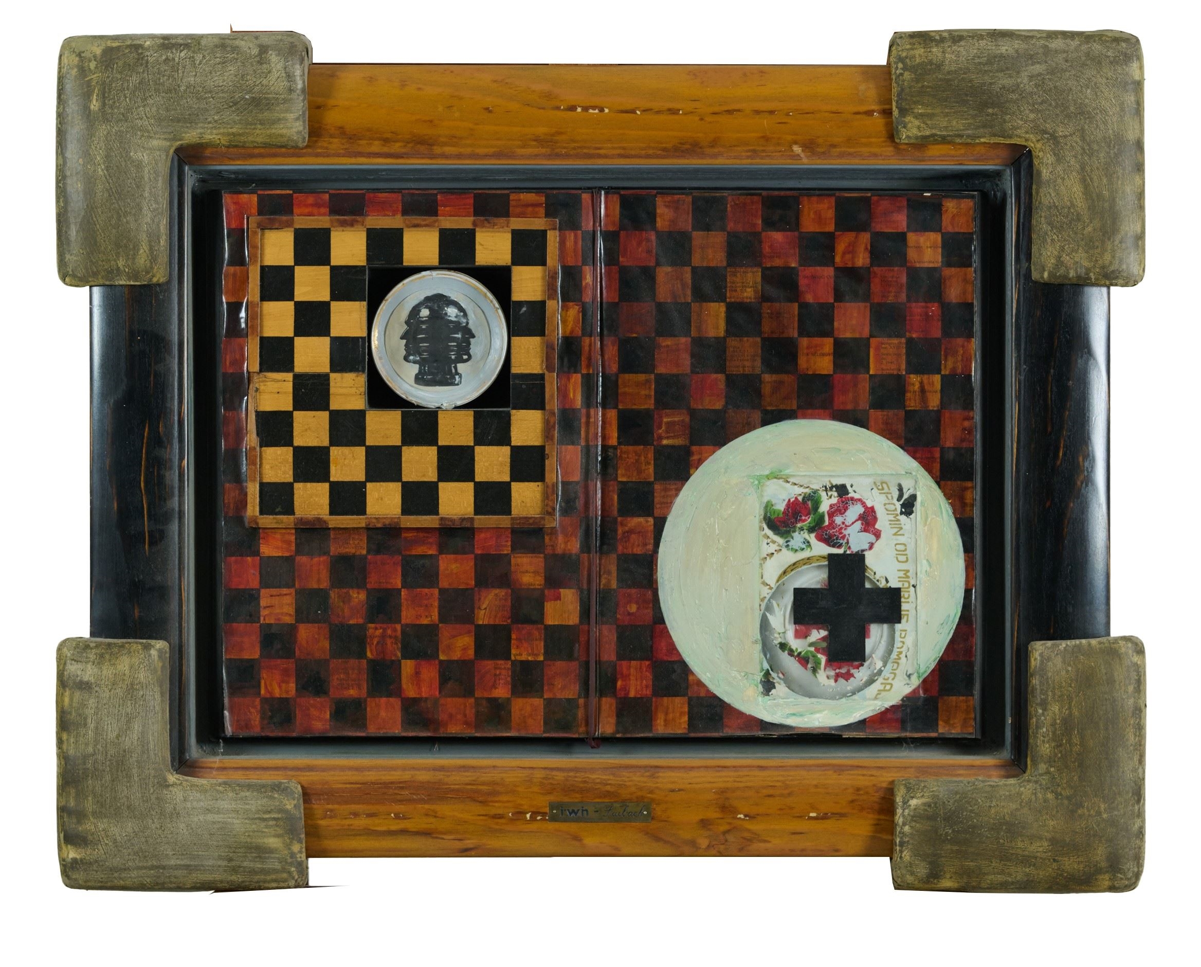 Artwork by Robert Irwin, Senza titolo, Made of wood