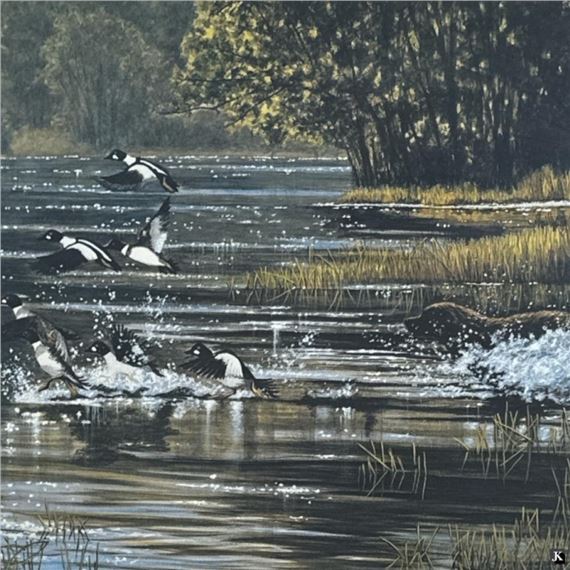 Liz Mitten Ryan | Liz Mitten Ryan Color Lithograph Exuberance