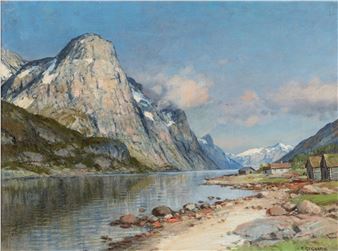 Fiord landscape - Thorvald Rygaard