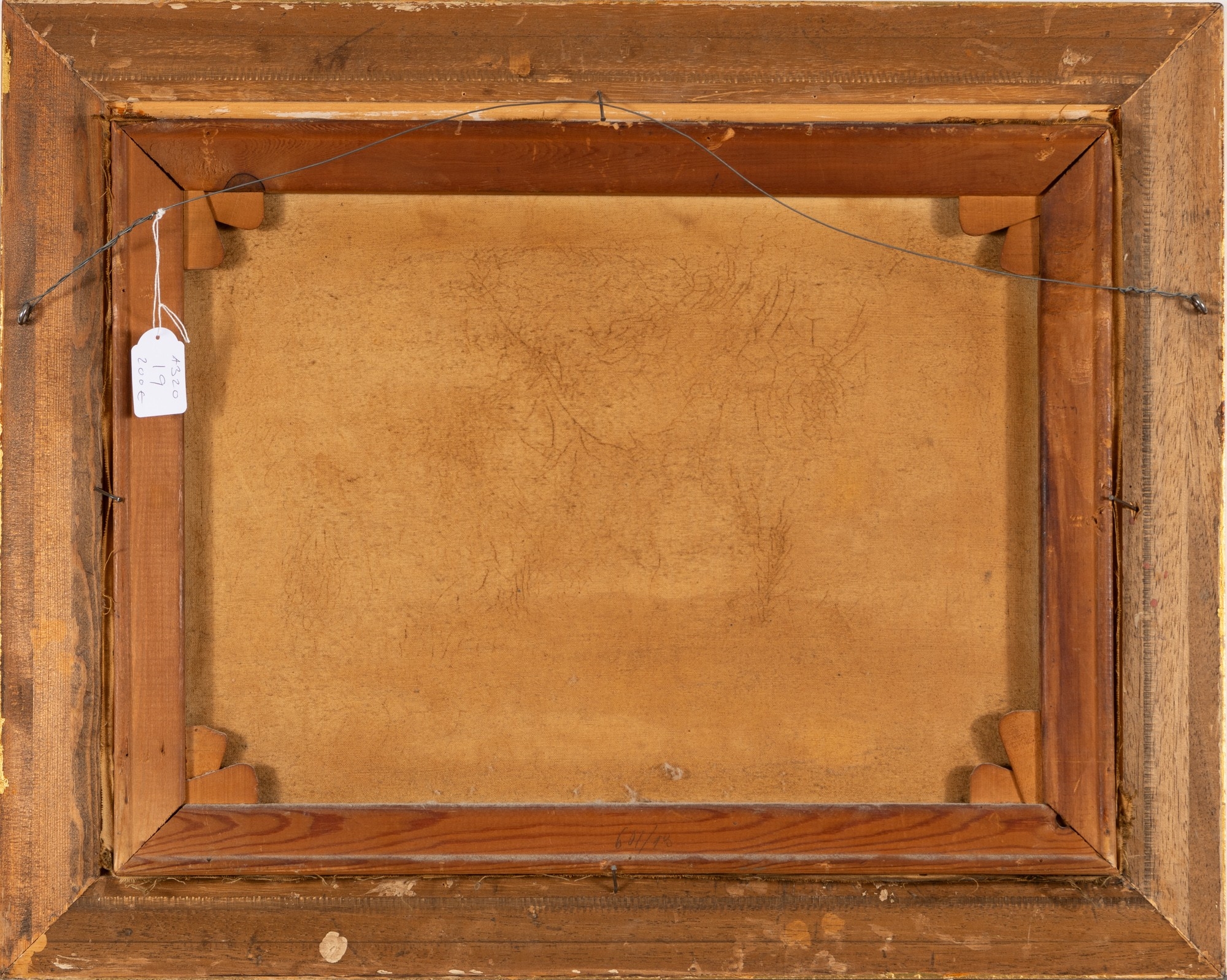 Artwork by Thorvald Rygaard, Fiord landscape, Made of oil