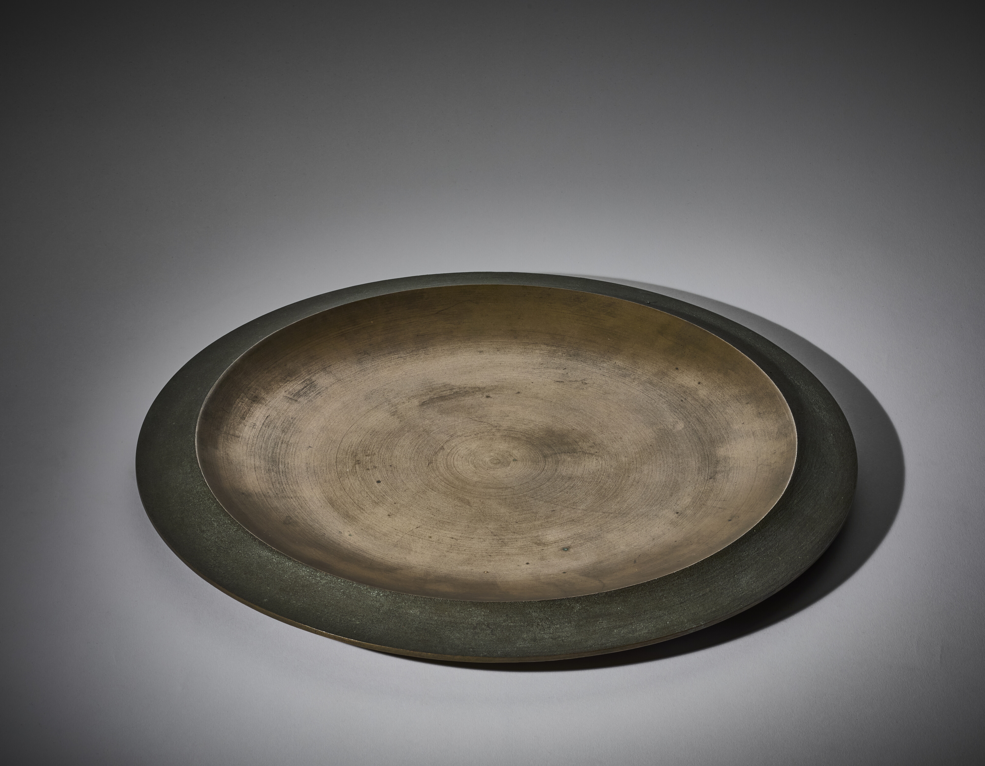 Angelo Mangiarotti | Cast bronze plate. Execution by Fonderia Battaglia ...