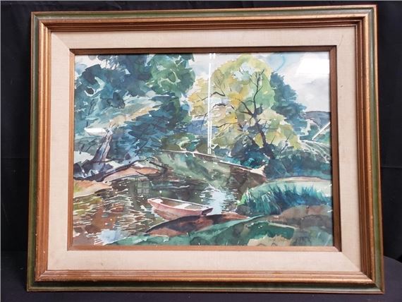 Jane O'Neill | Signed Jane O'neill watercolor painting | MutualArt