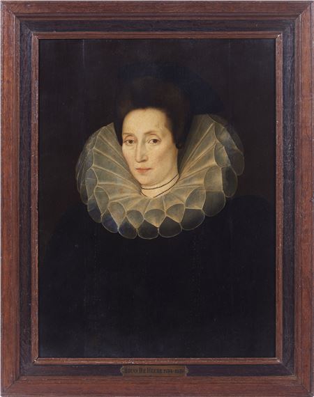 Lucas de Heere | PORTRAIT D'UNE DAME FLAMANDE, MEMENTO MORI | MutualArt