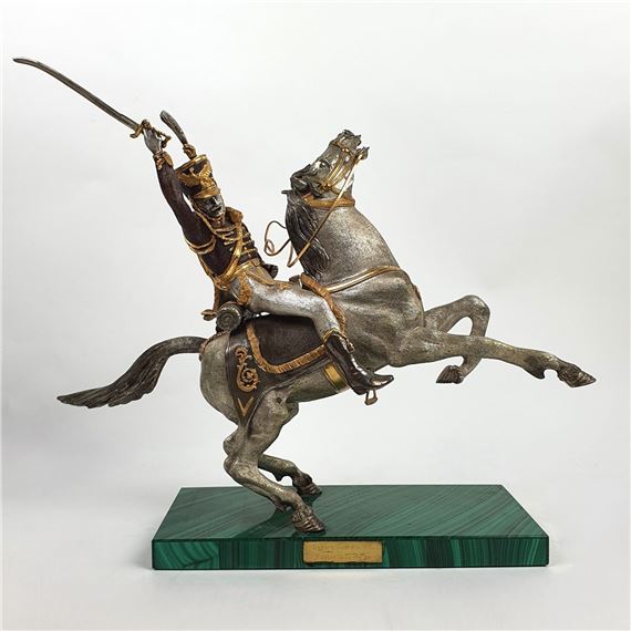 Hussar of the Russian Imperial Guard in 1830 by Giuseppe Vasari, 20th century