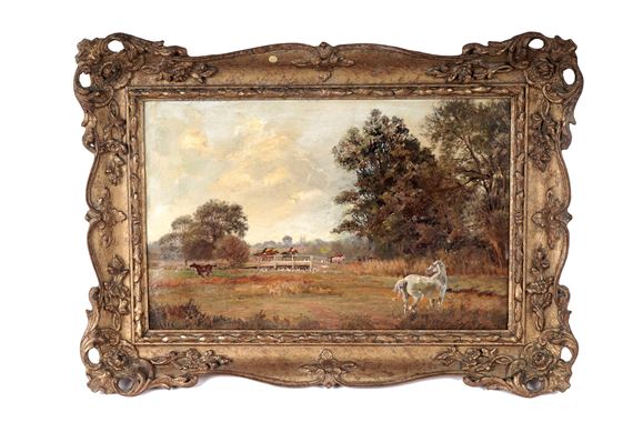 George Thomas Rope | The Hunt on the Scent (1889) | MutualArt