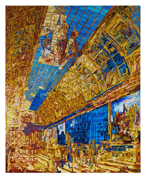 Louvre II by Steve DiBenedetto, Executed in 1995
