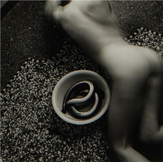 Untitled (from Eel Series) by Francesca Woodman, Executed in 1977-1978