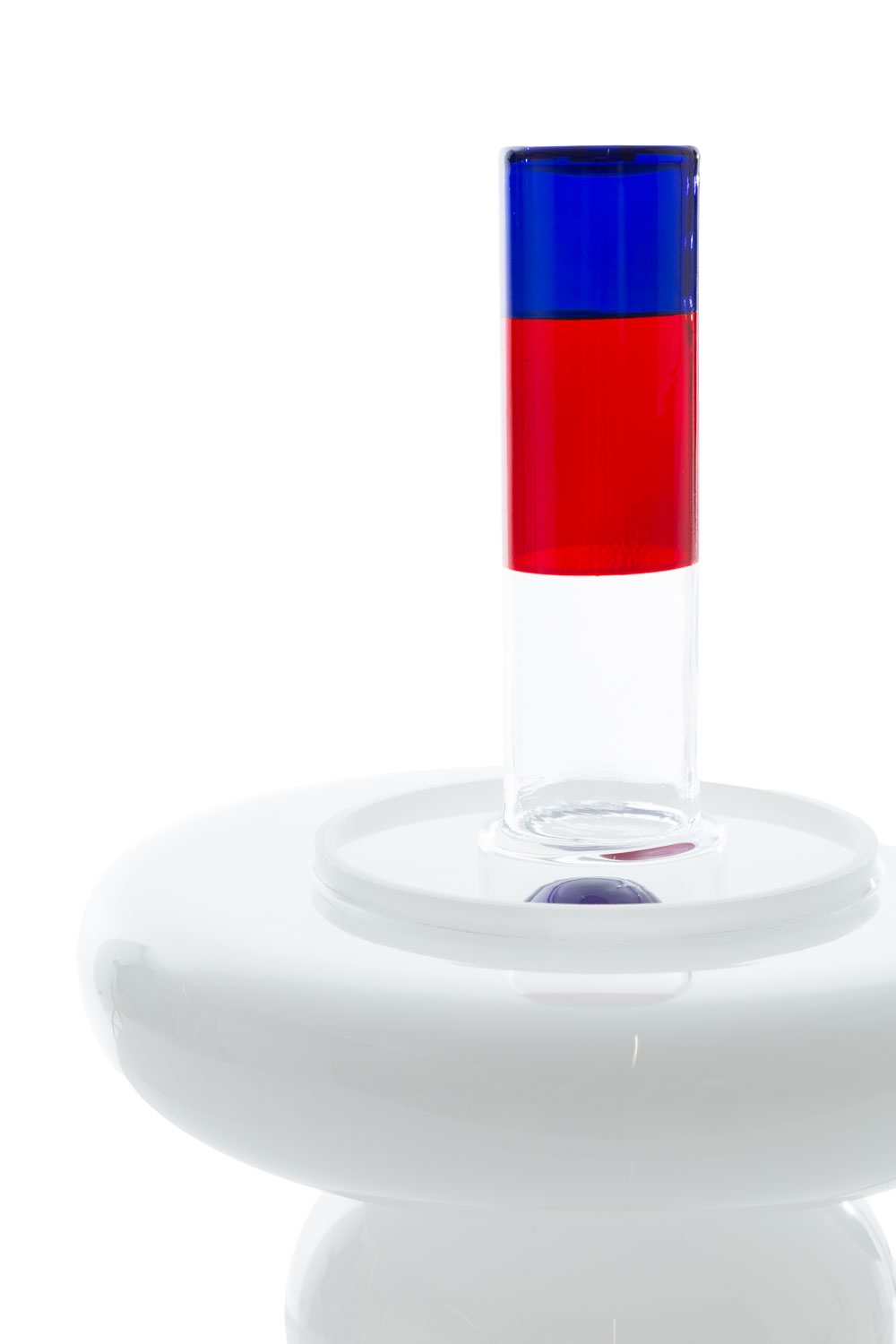 Artwork by Michal Korchowiec, Light sculptures 25# 1.10, Made of brass, glass