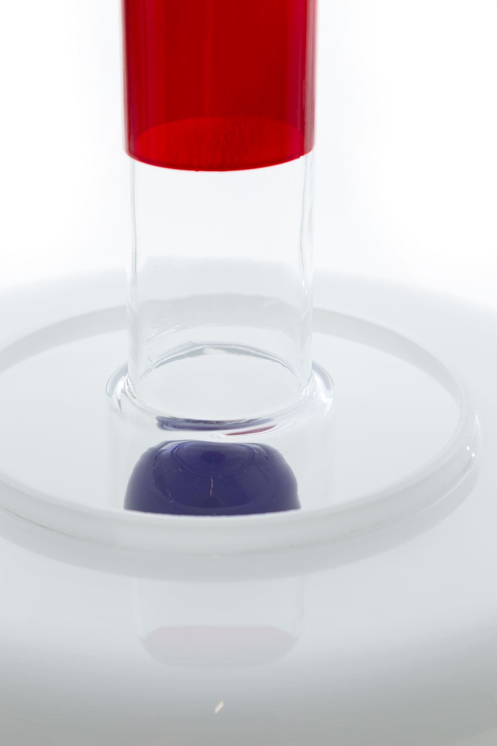 Artwork by Michal Korchowiec, Light sculptures 25# 1.10, Made of brass, glass