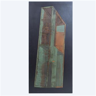 Michael Zelehoski, Original Wall Mounted Assemblage, Signed - Michael Zelehoski