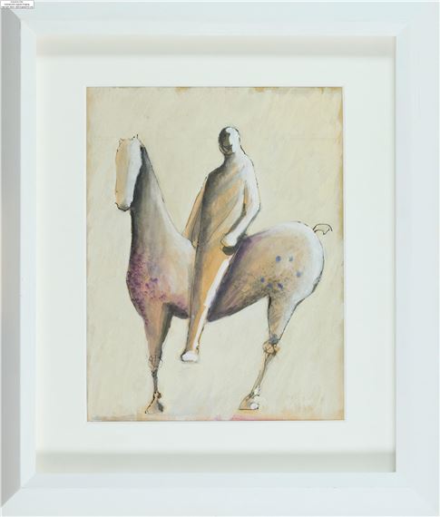 Marino Marini、Cavallo e Cacalliere Marino Marini | Cavallo e cavaliere (1944) | MutualArt