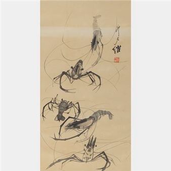 Crevettes - Qi Baishi