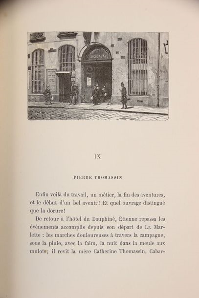 Artwork by Marie Robert, HALT (Marie Robert) - Histoire d'un petit homme. Paris, Marp, Made of black and white