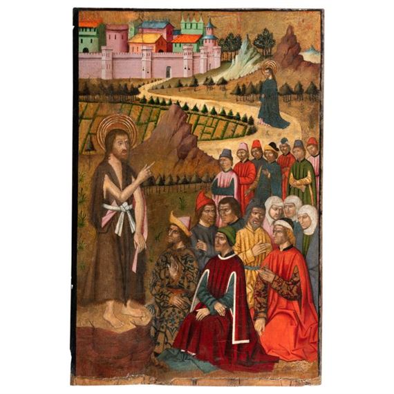 Juan De La Abadía | San Juan Bautista predicando | MutualArt