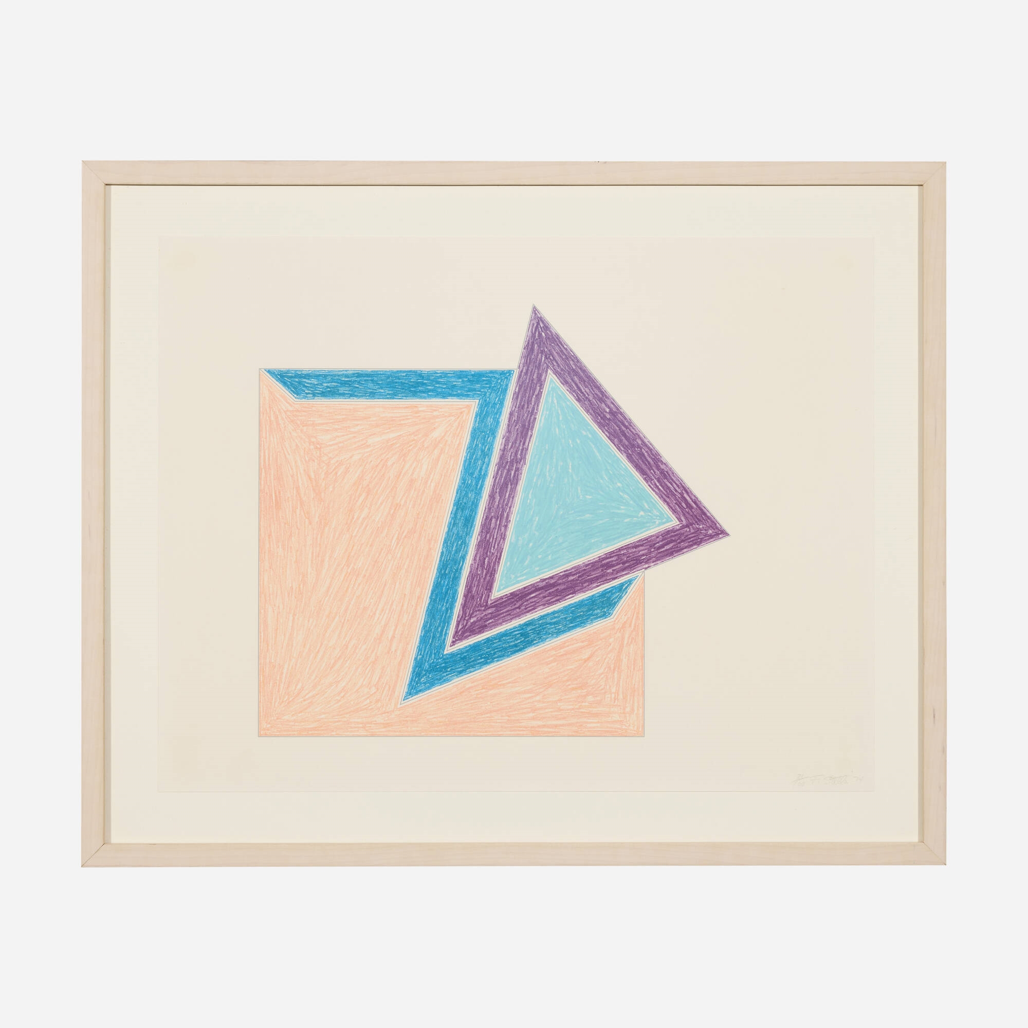 Artwork by Frank Stella, Moultonboro (from the Eccentric Polygons series, Made of lithograph and screenprint in colors on Arches