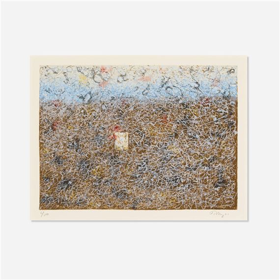 Mark Tobey | Untitled (Composition) (1961) | MutualArt