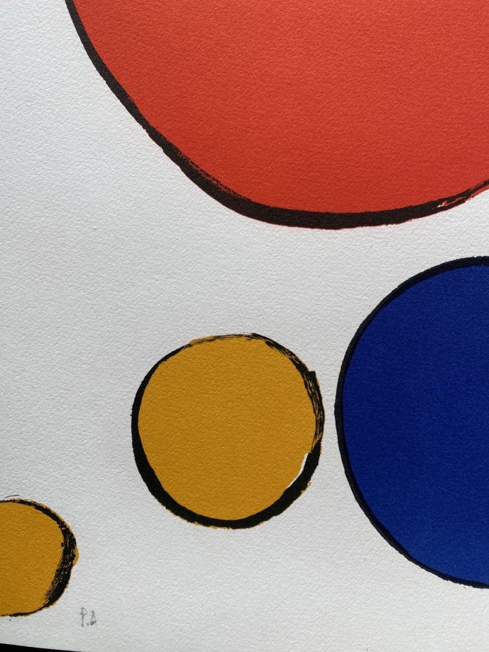 Artwork by Alexander Calder, Alexander Calder - Sala Gaspar, Made of lithograph on Arches paper
