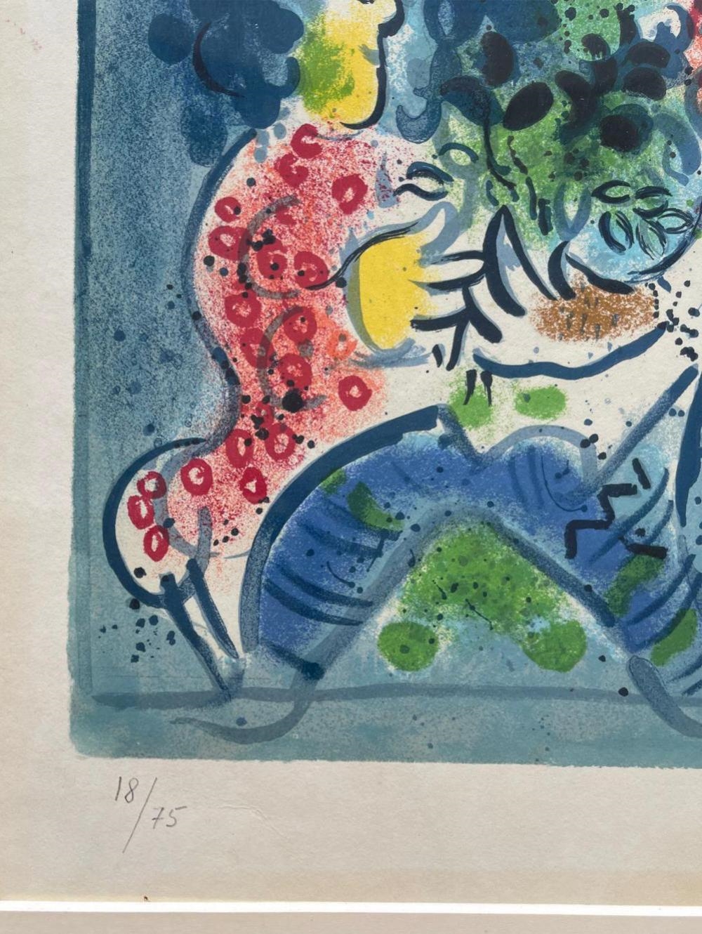Marc Chagall | Frontispiece from Chagall Lithographe Volume III, 1969 ...