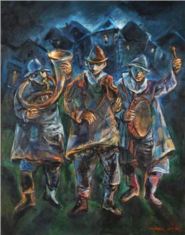 Village band, Klezmerim - Yosl Bergner