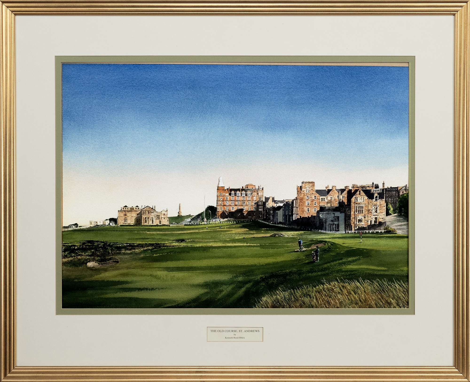 Kenneth Reed | KENNETH REED FRSA THE OLD COURSE, ST ANDREWS (1990 ...