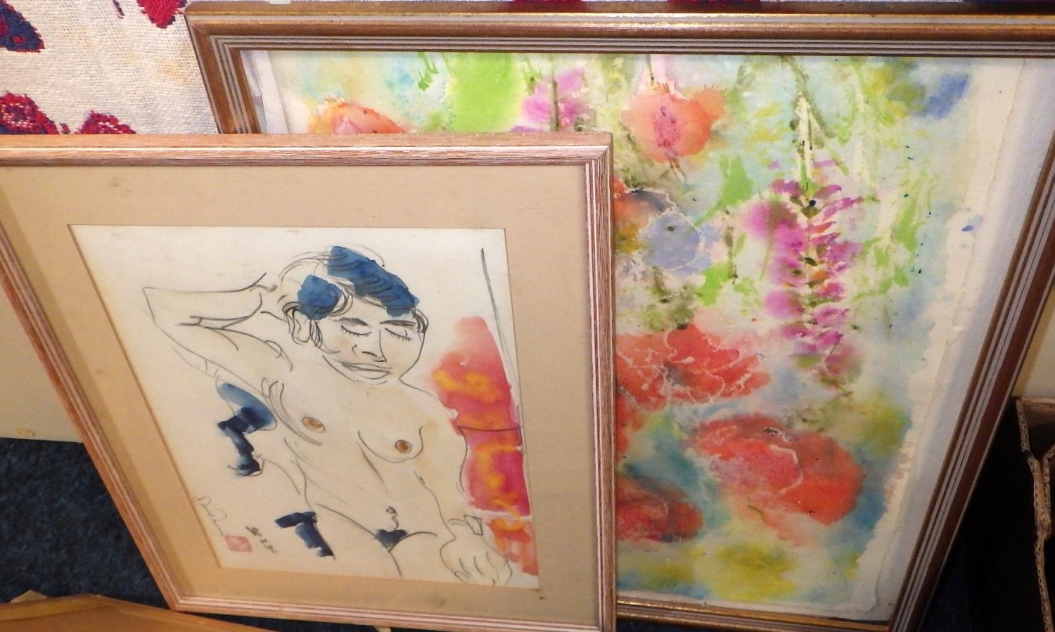 Artwork by David Morris, A qty of various pictures, Made of collages