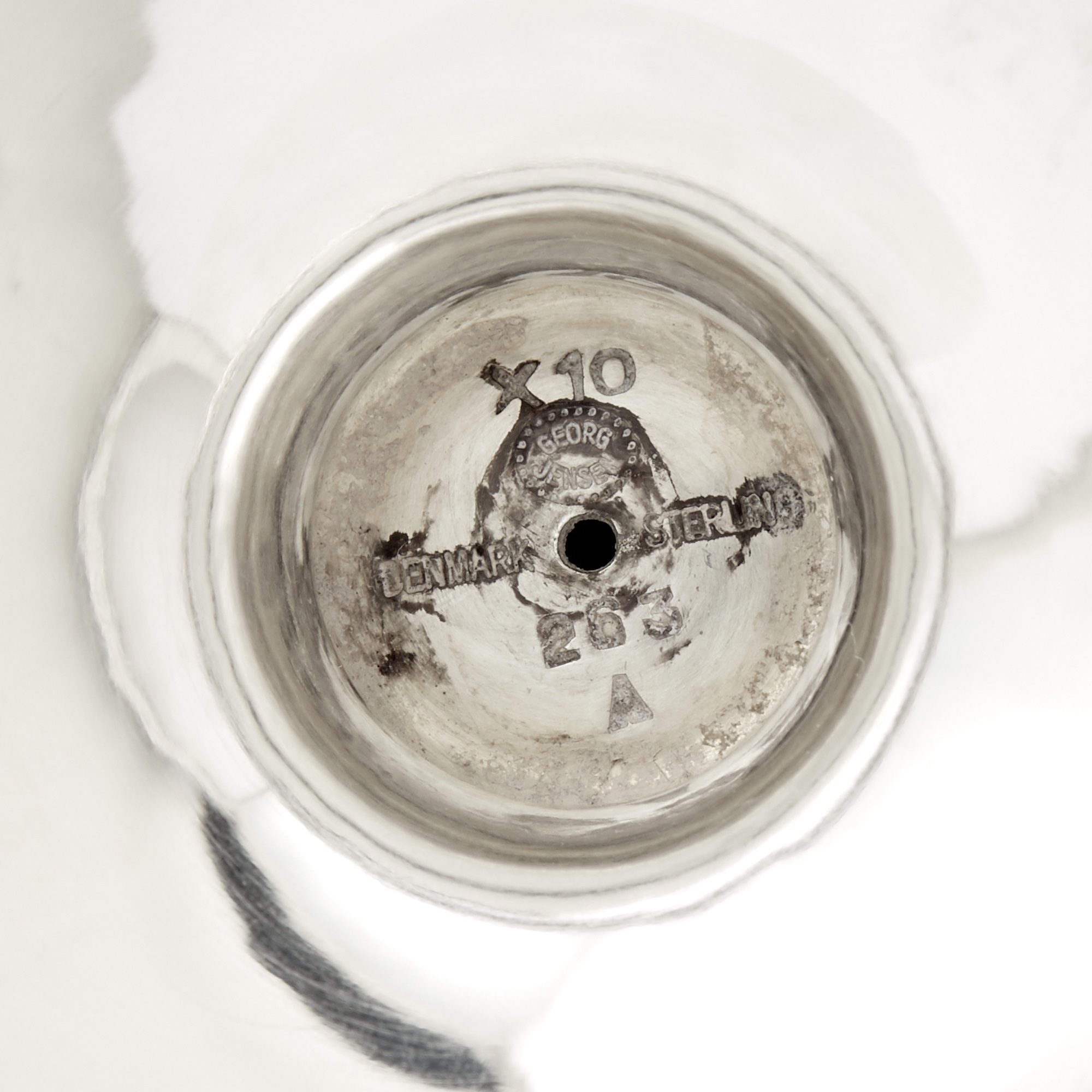 Georg Jensen | Georg Jensen Sterling Silver Compote with Grapes ...